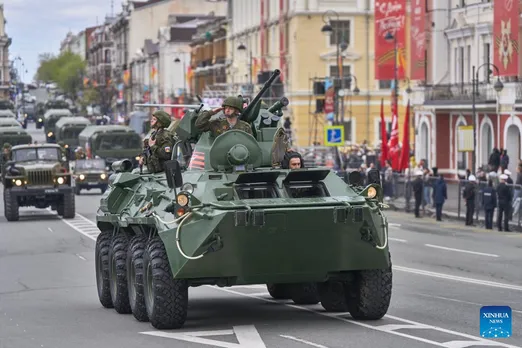 Russia's Far East Commemorates Victory Day with Military Parades