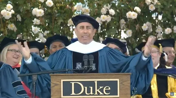 Duke Students Walk Out of Commencement Over Seinfeld's Israel Support