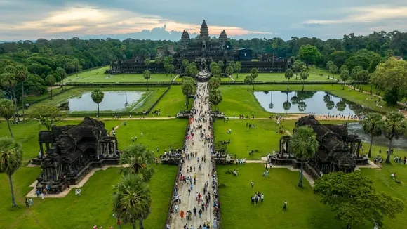 Angkor Archaeological Park Sees Surge in Visitors Amid Tourism Campaign