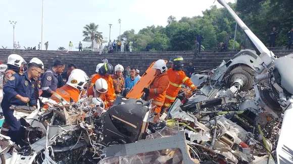 Malaysian Navy Helicopter Crash Kills 10 on Eid al-Fitr