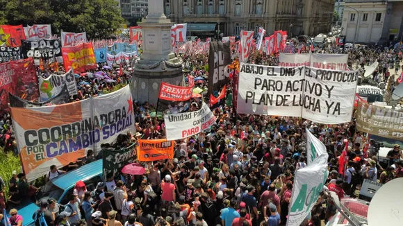 Protests Erupt in Buenos Aires as Milei Administration Faces Backlash Over State Worker Layoffs