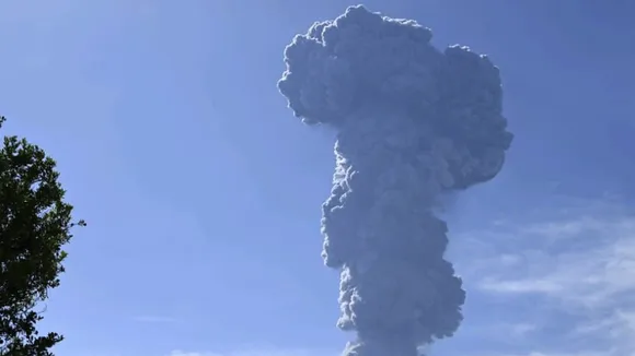 Mt. Ibu Erupts on Indonesia's Halmahera Island, Prompting Evacuations