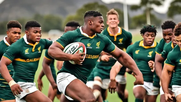 Junior Springboks Set Sights on Under-20 Rugby Championship Glory in 2024