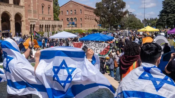UCLA Students Protest Israeli Occupation, Demand Divestment and End to Policing