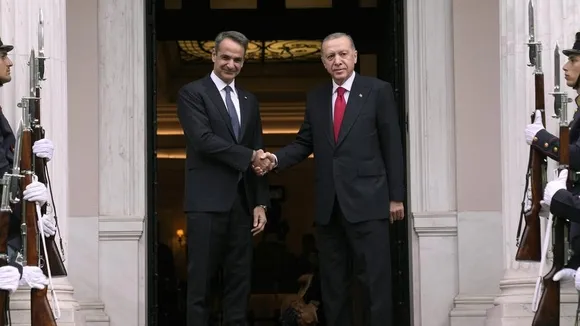 Greek PM Mitsotakis Visits Ankara, Seeking Improved Ties with Turkey