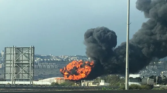 Explosions Rock Haifa Port and Another Israeli Location, Captured on Video