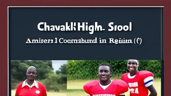 Chavakali High School Pioneers American Football in Western Kenya