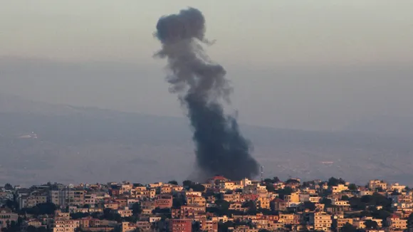 Israeli Air Raid Destroys House In Zibqin, Southern Lebanon