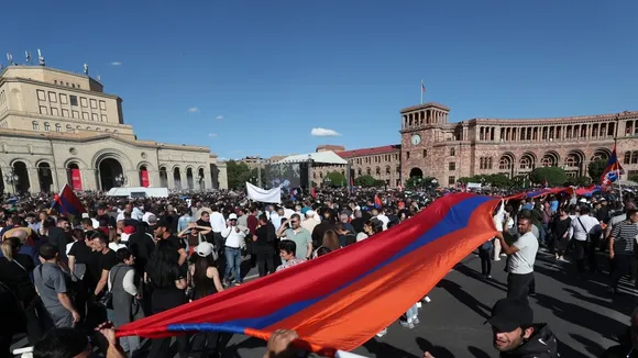 Thousands Protest in Armenia, Demanding PM's Resignation