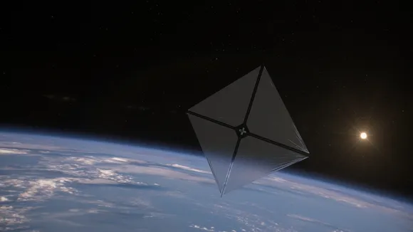 NASA's Solar Sail Spacecraft Establishes Communication from Orbit