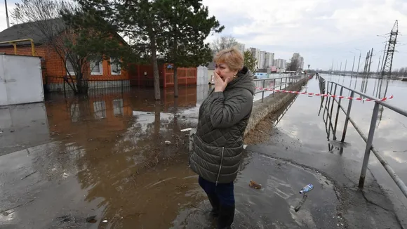 Orenburg Begins Disinfection Efforts After Severe Flooding Recedes