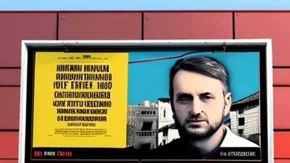 Pre-Election Billboard of 'Dr Dragan Milić' Citizens' Group Vandalized in Niš