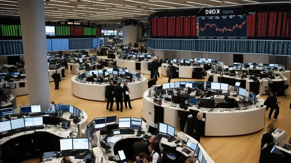 Dow Jones Decline Halts DAX Recovery in German Stock Market