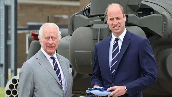 King Charles Appoints Prince William as Colonel-in-Chief of Army Air Corps