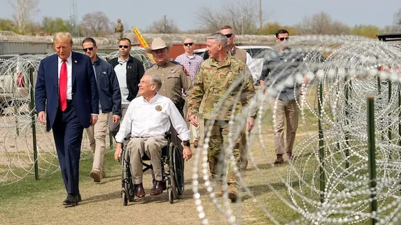 Texas Governor Greg Abbott Builds Large Military Base to Deter Migrants