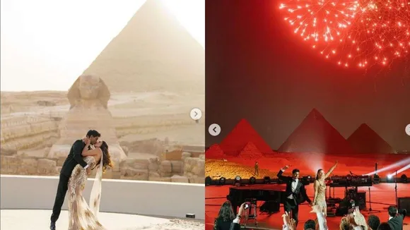 Bilt Rewards CEO Ankur Jain and Erika Hammond's Lavish Wedding at the Great Pyramids
