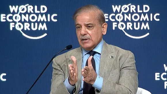 Pakistan PM Calls for Permanent Gaza Ceasefire at WEF, Says 'No Peace in World Without Permanent Peace in Palestine'