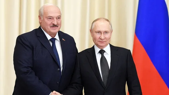 Putin Meets with Lukashenko at Kremlin Amid Regional Tensions