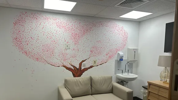 Artist Creates Dementia-Inspired Murals at Sunderland Royal Hospital