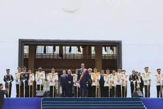 President Nicolás Maduro Presides Over Military Parade Commemorating Venezuela's Independence Day