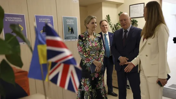 Duchess of Edinburgh Visits Ukraine, Condemns Russian Use of Rape as Weapon of War