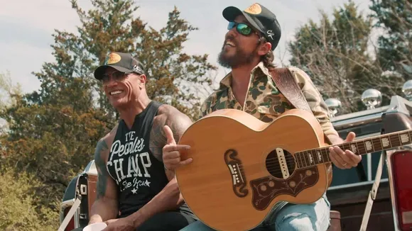 Dwayne Johnson Stars in Chris Janson's 'Whatcha See Is Whatcha Get' Music Video