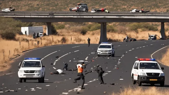 Police Shootout on N3 Highway in South Africa Leaves 3 Robbery Suspects Dead, 1 at Large