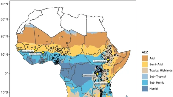 Study Reveals Varying Accuracy of Cropland Maps in Sub-Saharan Africa