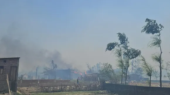 Over 150 Families Left Homeless After Massive Fire Guts Nepal Settlement