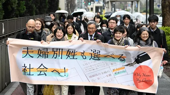 Six Japanese Couples Challenge Law Requiring Married Couples to Share Surname