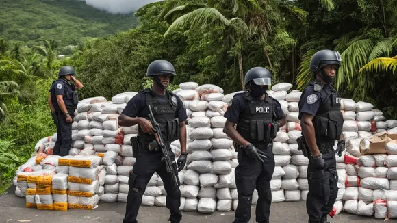 Dominica Police Seize Over $37 Million in Illegal Drugs, Arrest Suspected Trafficker