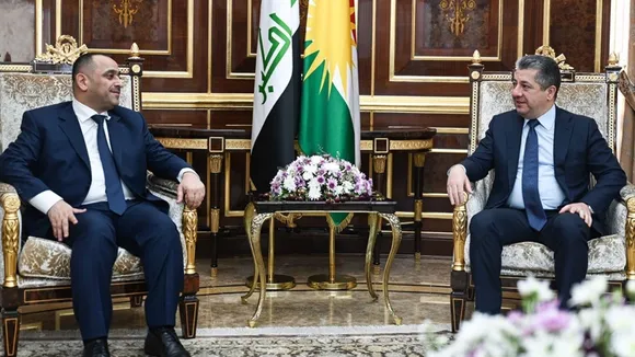 Kurdistan PM Barzani Meets with Federal Electricity Minister to Bolster Energy Security