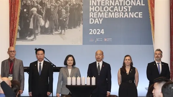 Israel and Germany Warn of Rising Antisemitism at Taiwan Holocaust Memorial