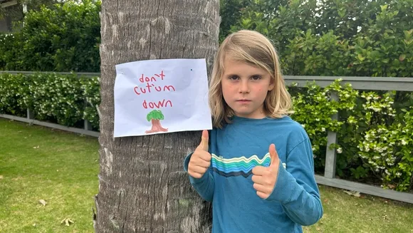8-Year-Old Keegan Novak Leads Campaign to Save Sullivan's Island Palmetto Trees