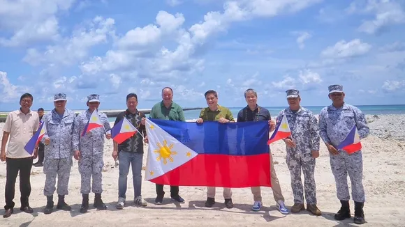 Philippine Senate President Leads Historic Visit to Pag-asa Island, Asserting Sovereignty