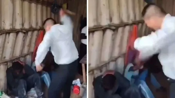 Video of Chinese Man Beating African Workers Sparks Outrage on Social Media