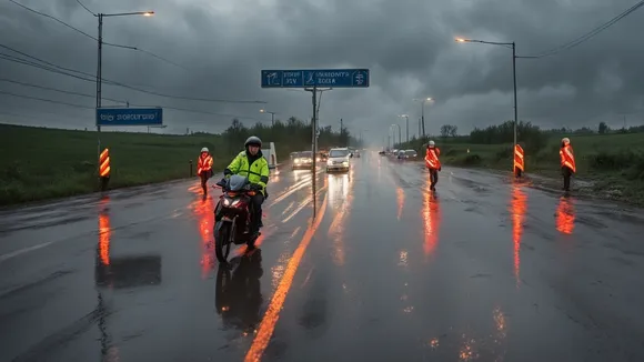 Heavy Rainfall Prompts Authorities to Issue Advisory for Drivers in Moldova