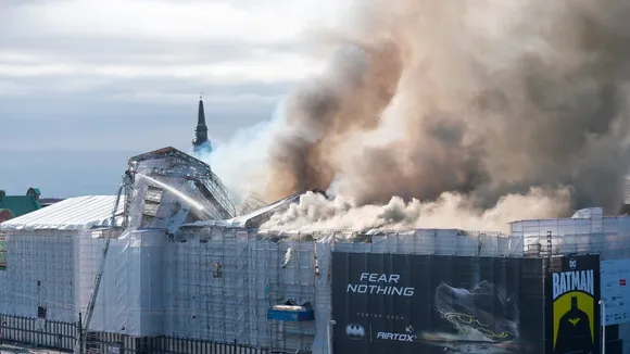 Iconic Børsen Building in Copenhagen Damaged by Fire, Prompting Rebuilding Efforts
