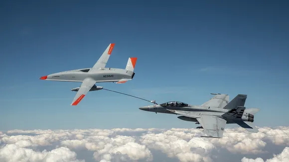 Boeing Achieves Milestone in Manned-Unmanned Teaming with F/A-18 and MQ-25