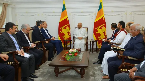 Sri Lankan President Advocates for Global South in Meeting with Iranian Counterpart