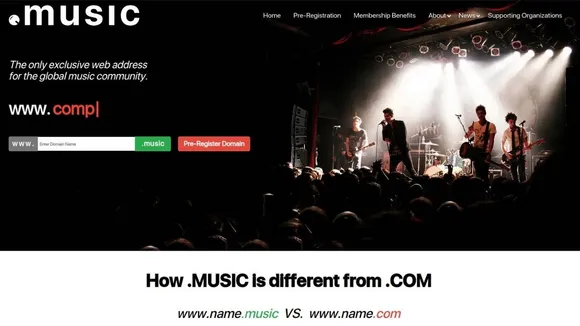 Music Industry Giants Pre-Register for .MUSIC Domains Ahead of Global Launch