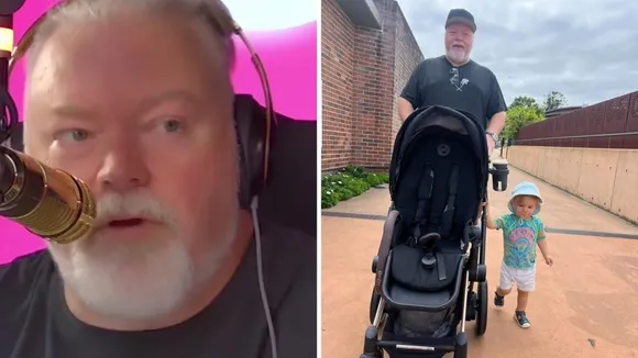 Radio Host Kyle Sandilands Surprised with Great Uncle News Live On Air