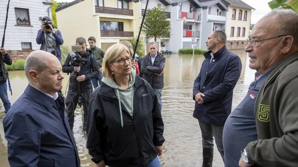 Flooding in Germany, Belgium, and the Netherlands Leads to Evacuations and Power Outages