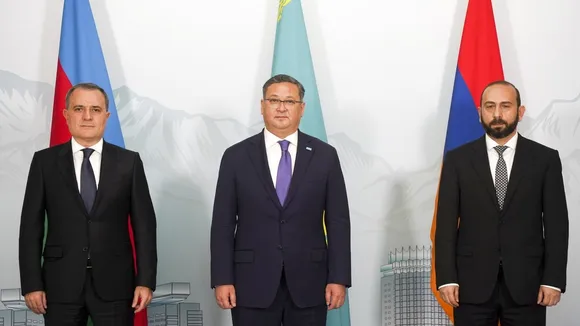 Kazakhstan President Tokayev Declares Peaceful State at Astana Flag-Raising Ceremony