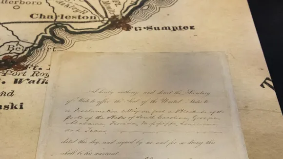 Abraham Lincoln's Blockade Proclamation Donated to Presidential Library