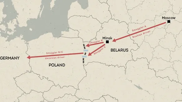 Poland Strengthens Border Security Amid Surge in Illegal Crossings from Belarus