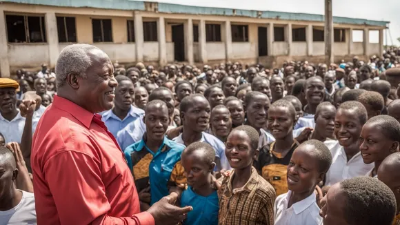 John Mahama Pledges to Revive Abandoned TVET and E-Block Schools in Ghana