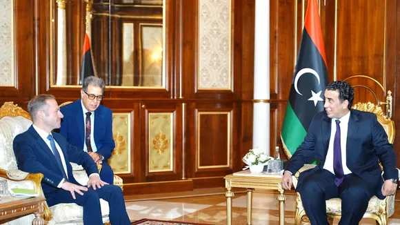 Libya's Presidential Council Head Meets French Ambassador Amid Ongoing Political Efforts