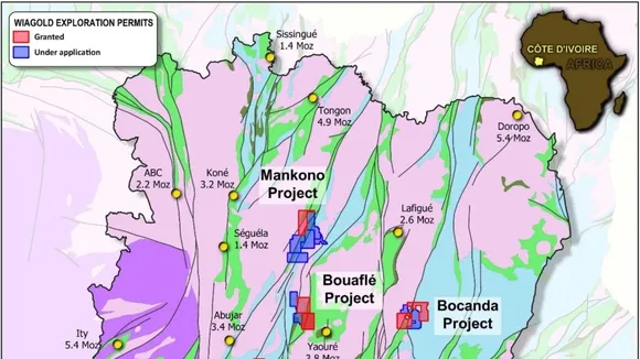 Côte d'Ivoire Grants New Gold Exploration Permits to Boost Production