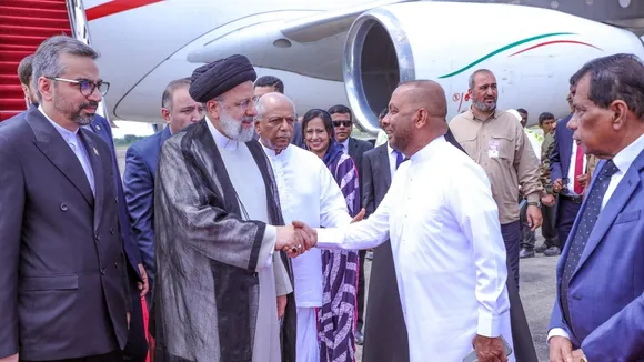 Iranian President Inaugurates Power Project in Sri Lanka; Interior Minister Wanted for Bombing Absent